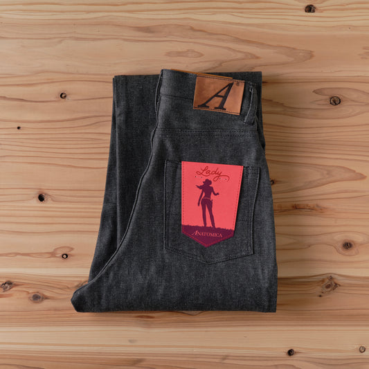 【Launch on November 1st】618 MARILYN DENIM BLACK ONE WASH