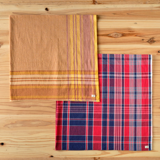 SCARF MADRAS CHECK