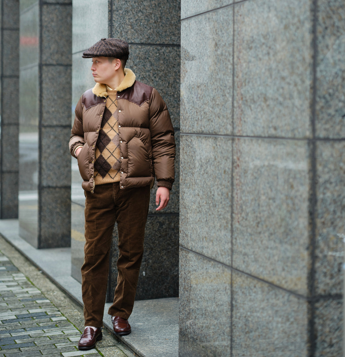 RMFC CHRISTY JACKET D.BROWN