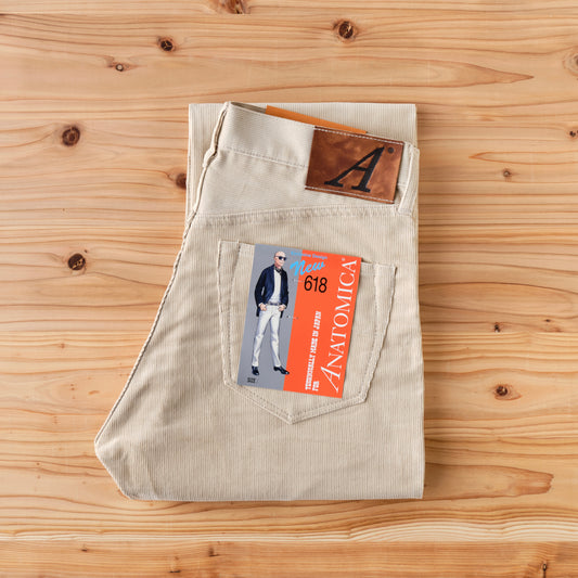 618 ORIGINAL JEANS CORDUROY IVORY