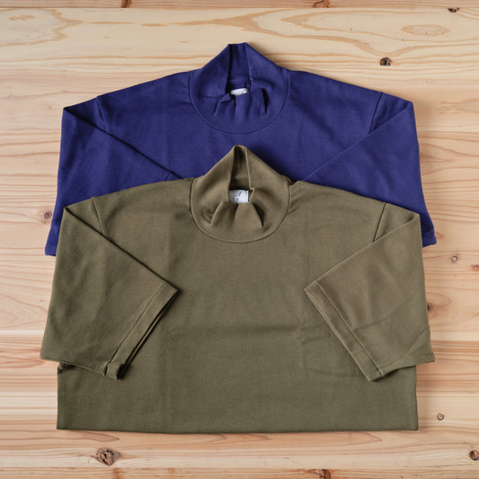 MOCK NECK TEE S/S 25SS SEASONAL COLOR