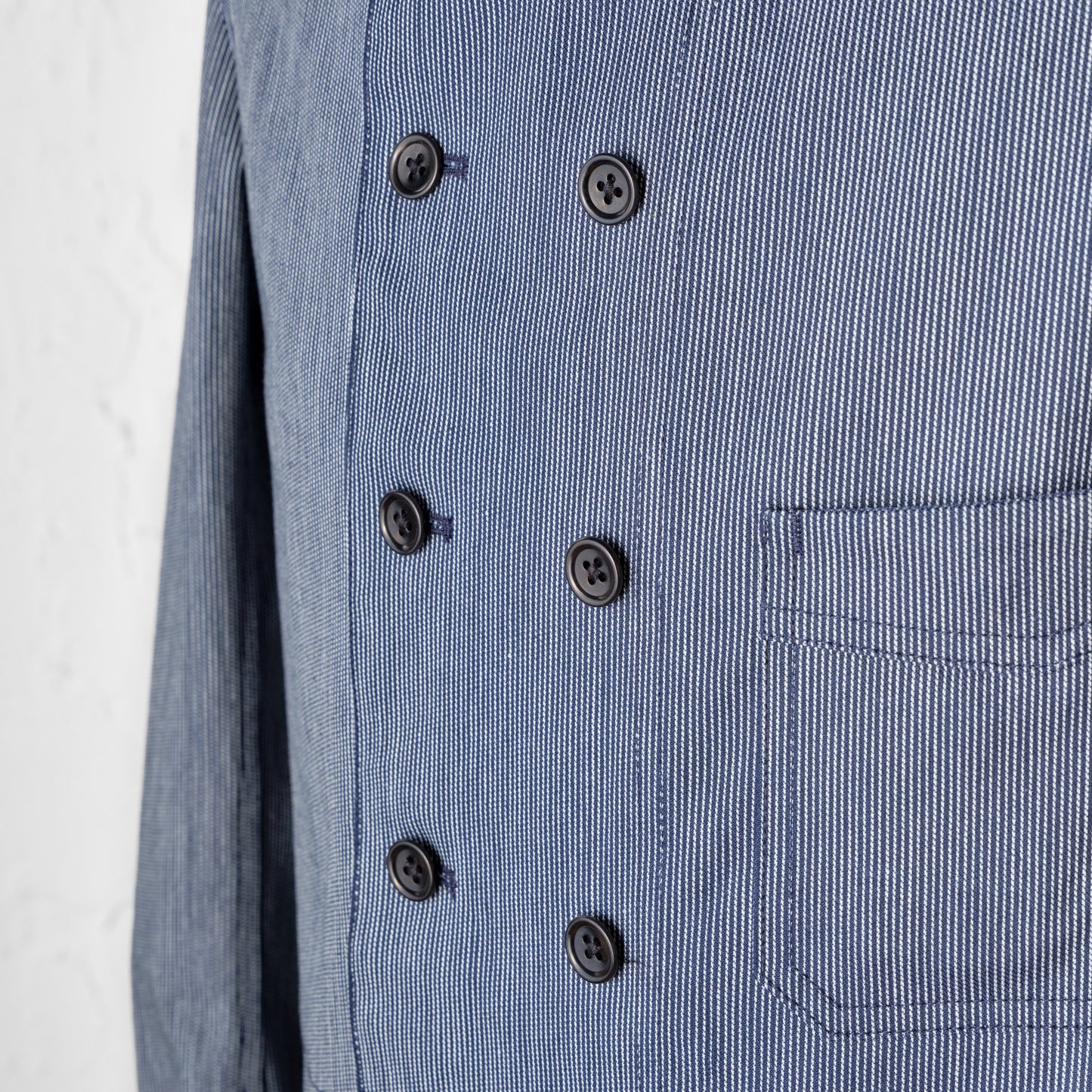 CHEMINOT COTTON INDIGO STRIPES