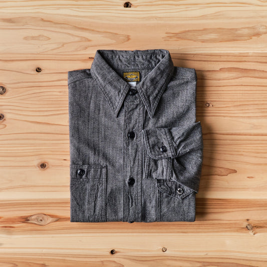 BIG YANK 1935 SHIRTS BLACK CHAMBRAY