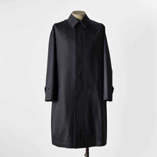 【NAGOYA LIMITED COLOR】 SINGLE RAGLAN COAT GABARDINE BLACK