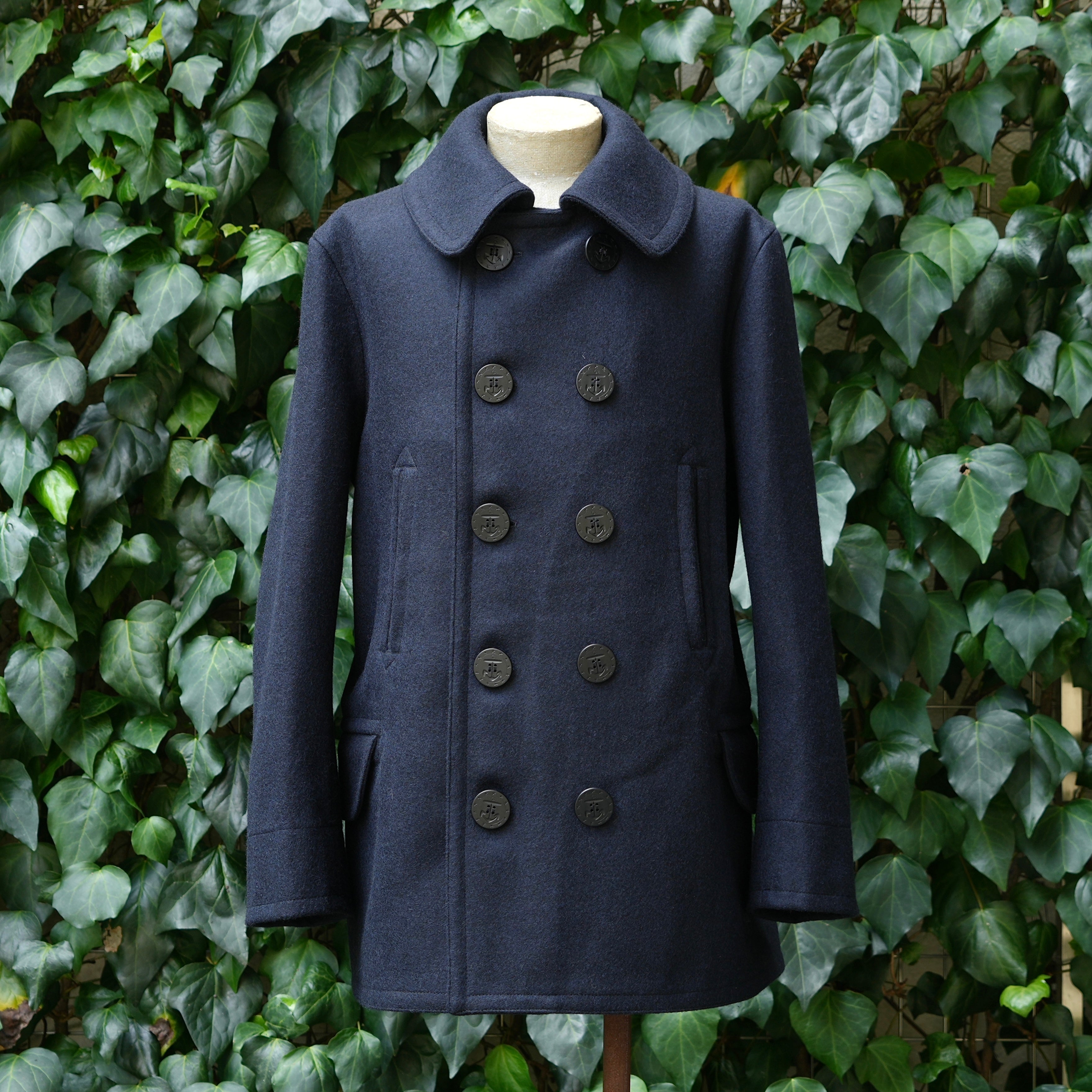 PEA COAT UNLINED MADE IN FRANCE – ANATOMICA NAGOYA