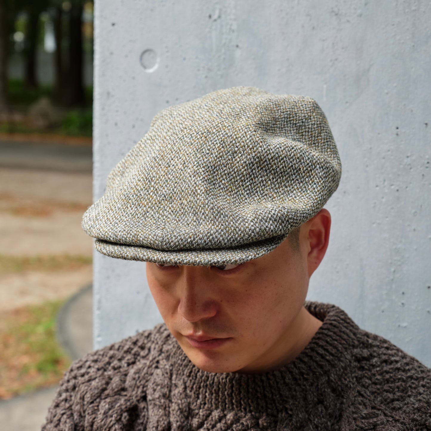 BELGIAN CYCLISTE CAP TWEED