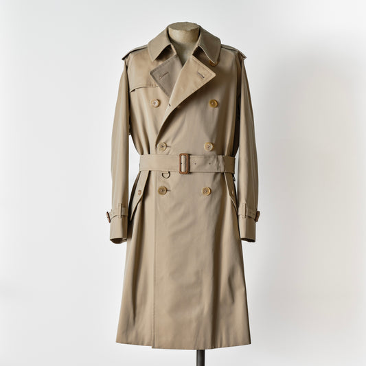 TRENCH COAT GABARDINE BEIGE