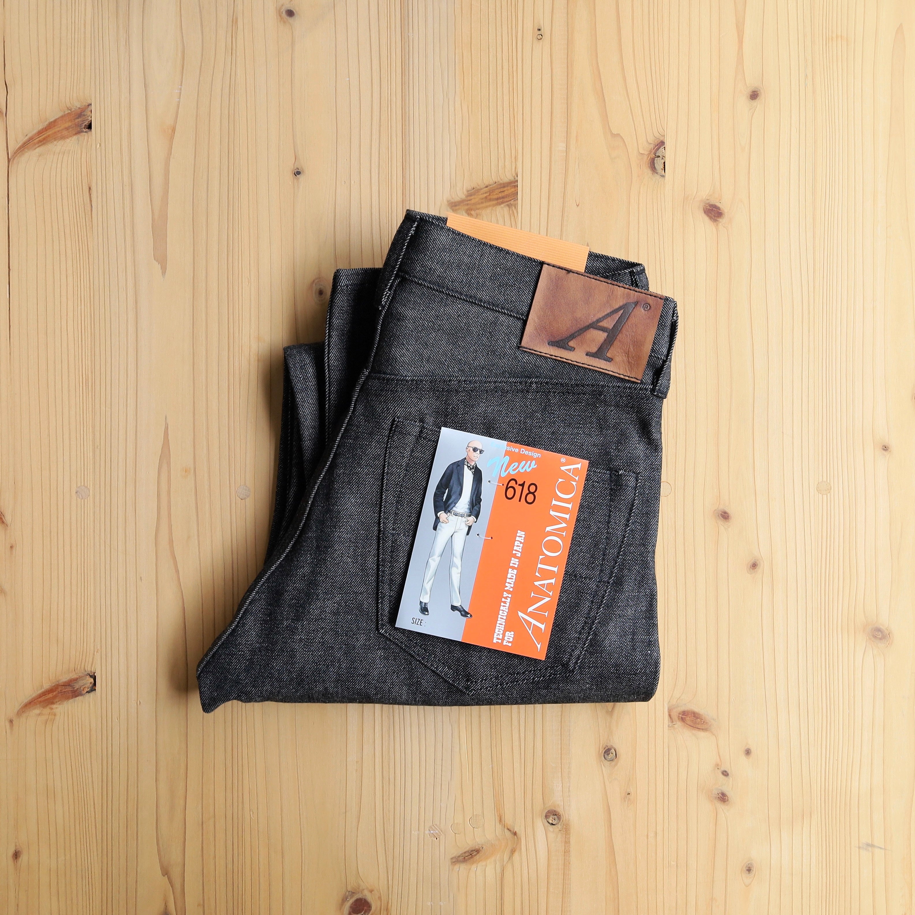 618 ORIGINAL JEANS BLACK – ANATOMICA NAGOYA