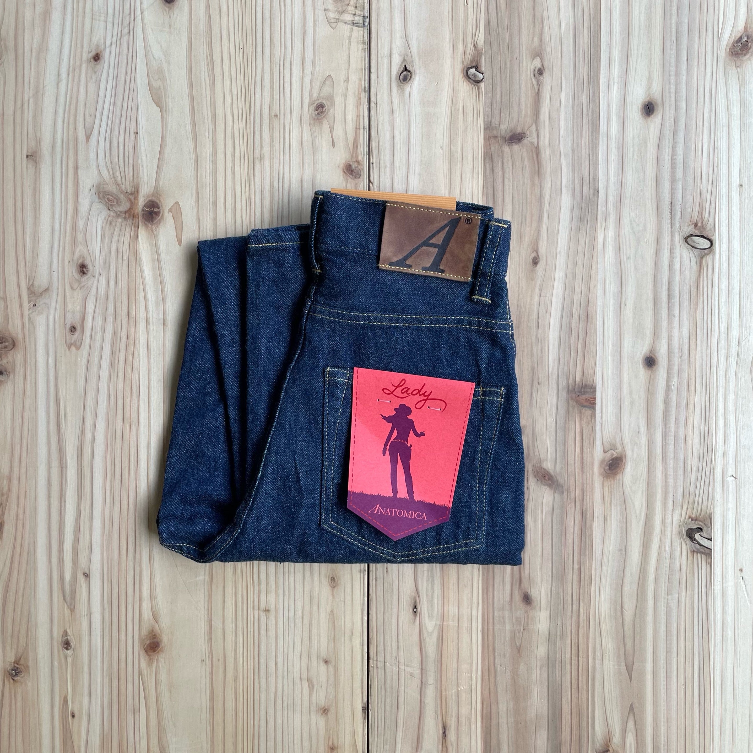 618 MARILYN DENIM NON WASH – ANATOMICA NAGOYA