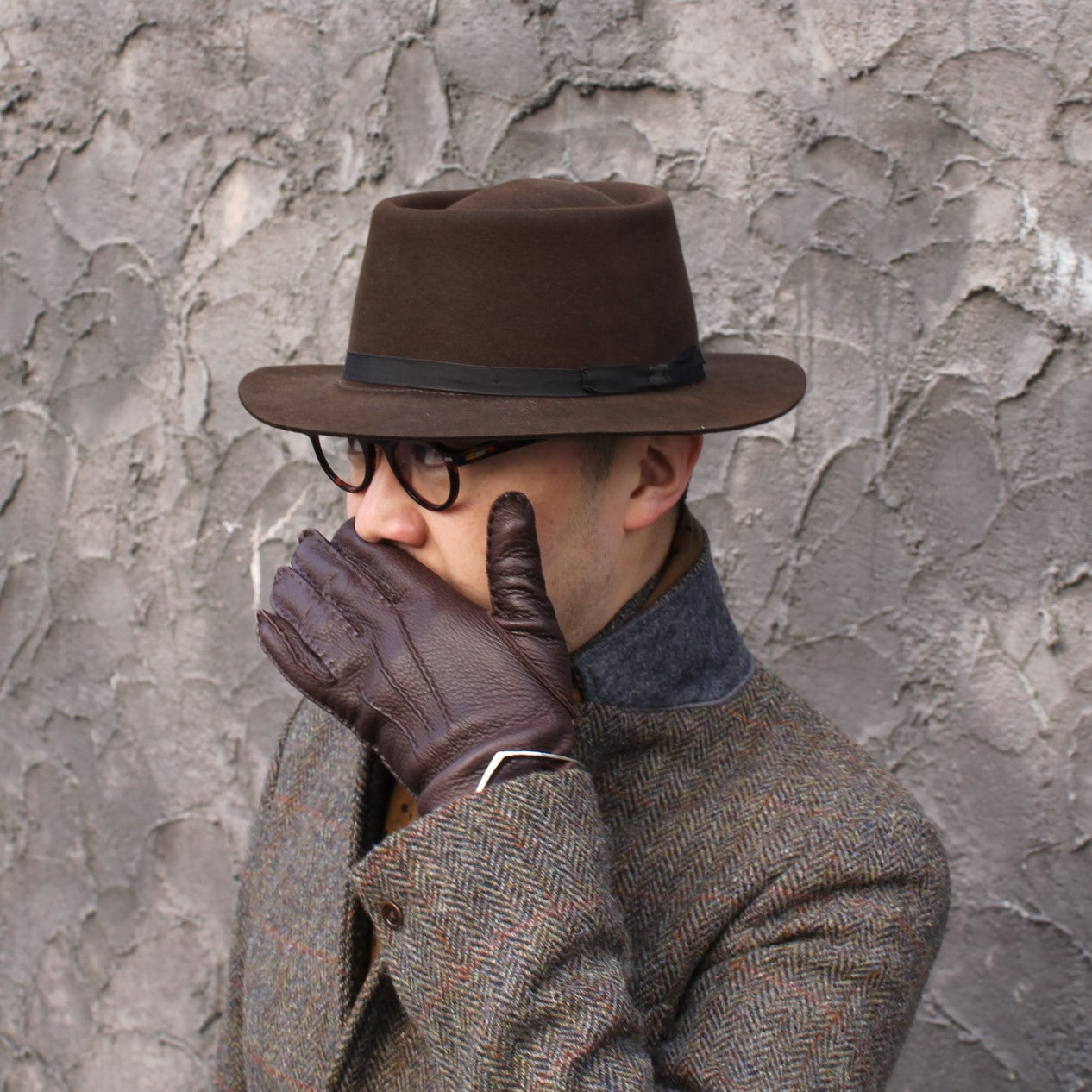 LOCK & CO VOYAGER HAT RABBIT FUR