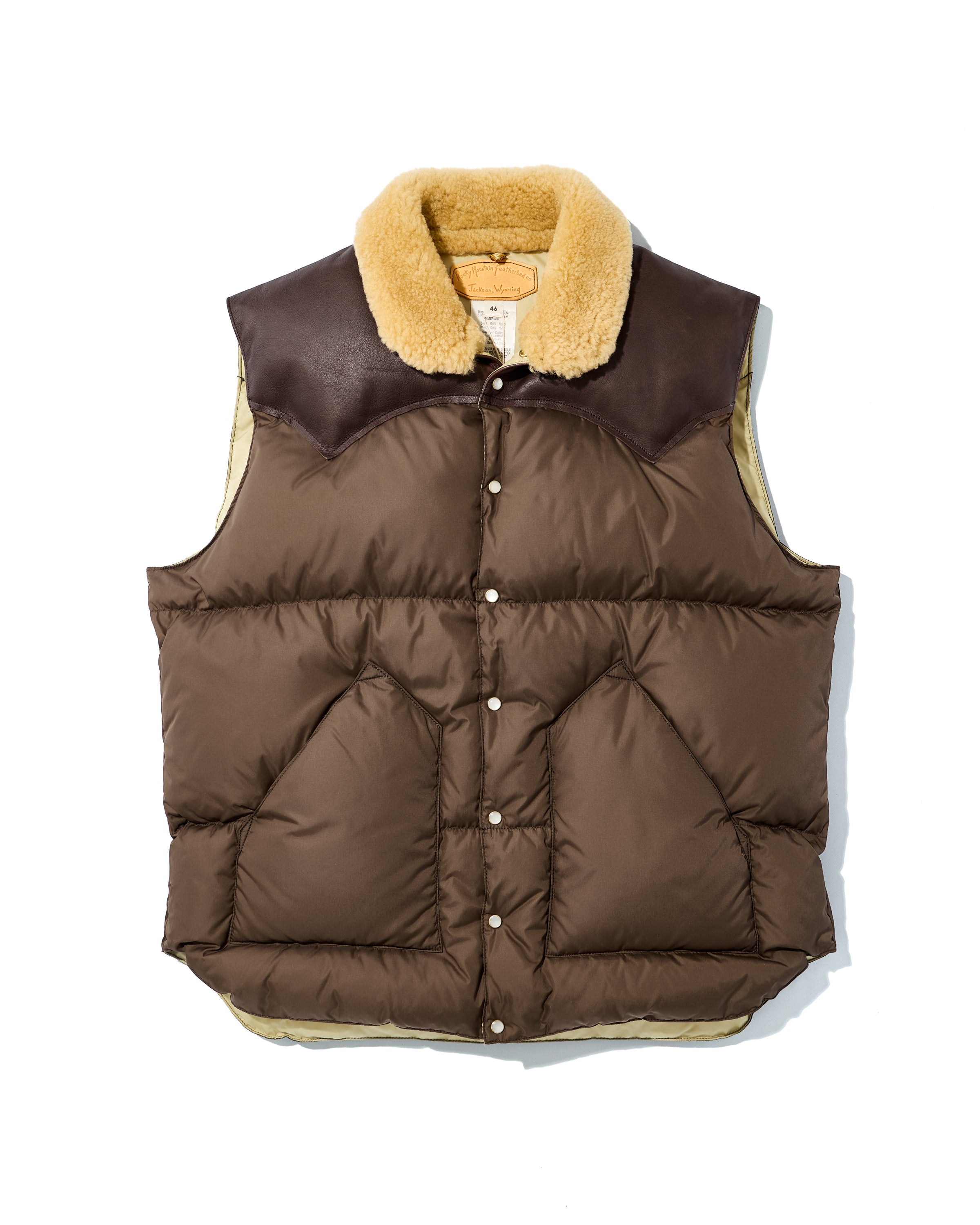 ジャケット・アウター RMF CHRISTY VEST 42 TheThreeRobbers RMFC CHRISTY VEST D.BROWN – ANATOMICA NAGOYA