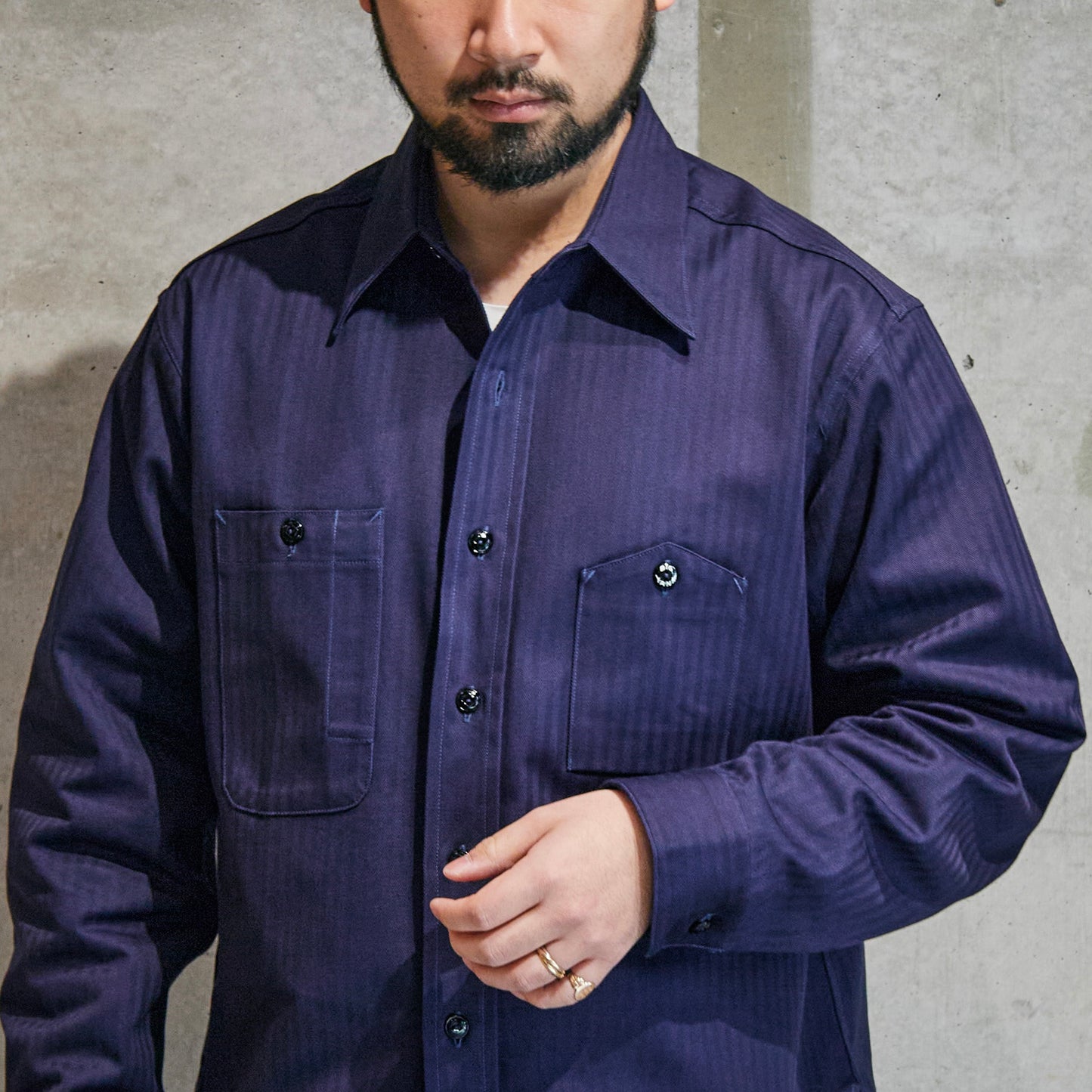 BIG YANK Y1944 SHRITS HERRING-BONE