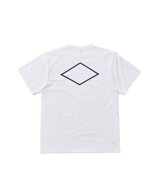 BIG YANK DIAMOND BACK TEE WHITE