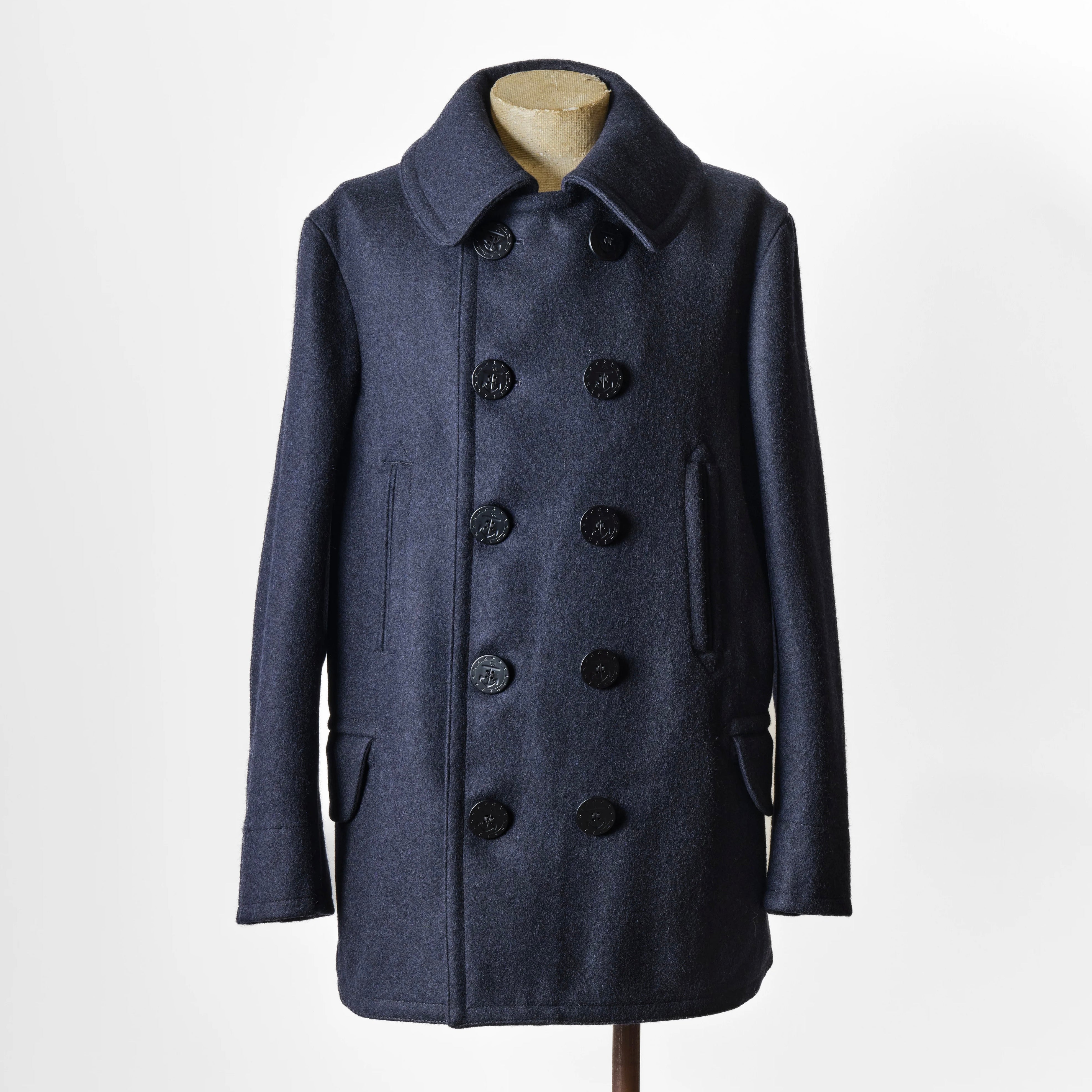 PEA COAT UNLINED MADE IN FRANCE – ANATOMICA NAGOYA