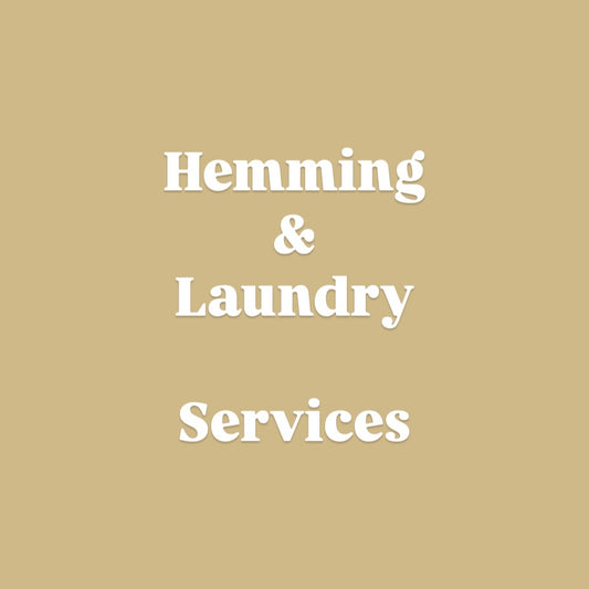 Hemming & Laundry Services