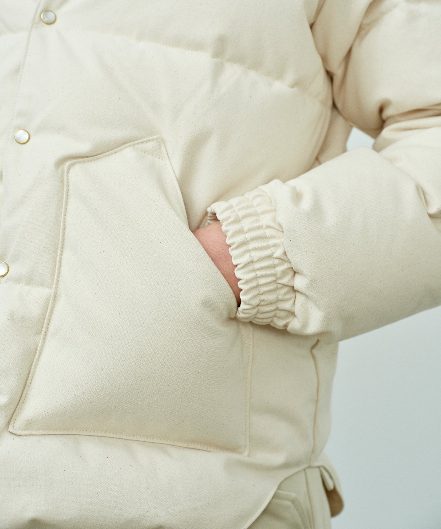 RMFC for ANATOMICA CHRISTY JACKET DUCK NATURAL