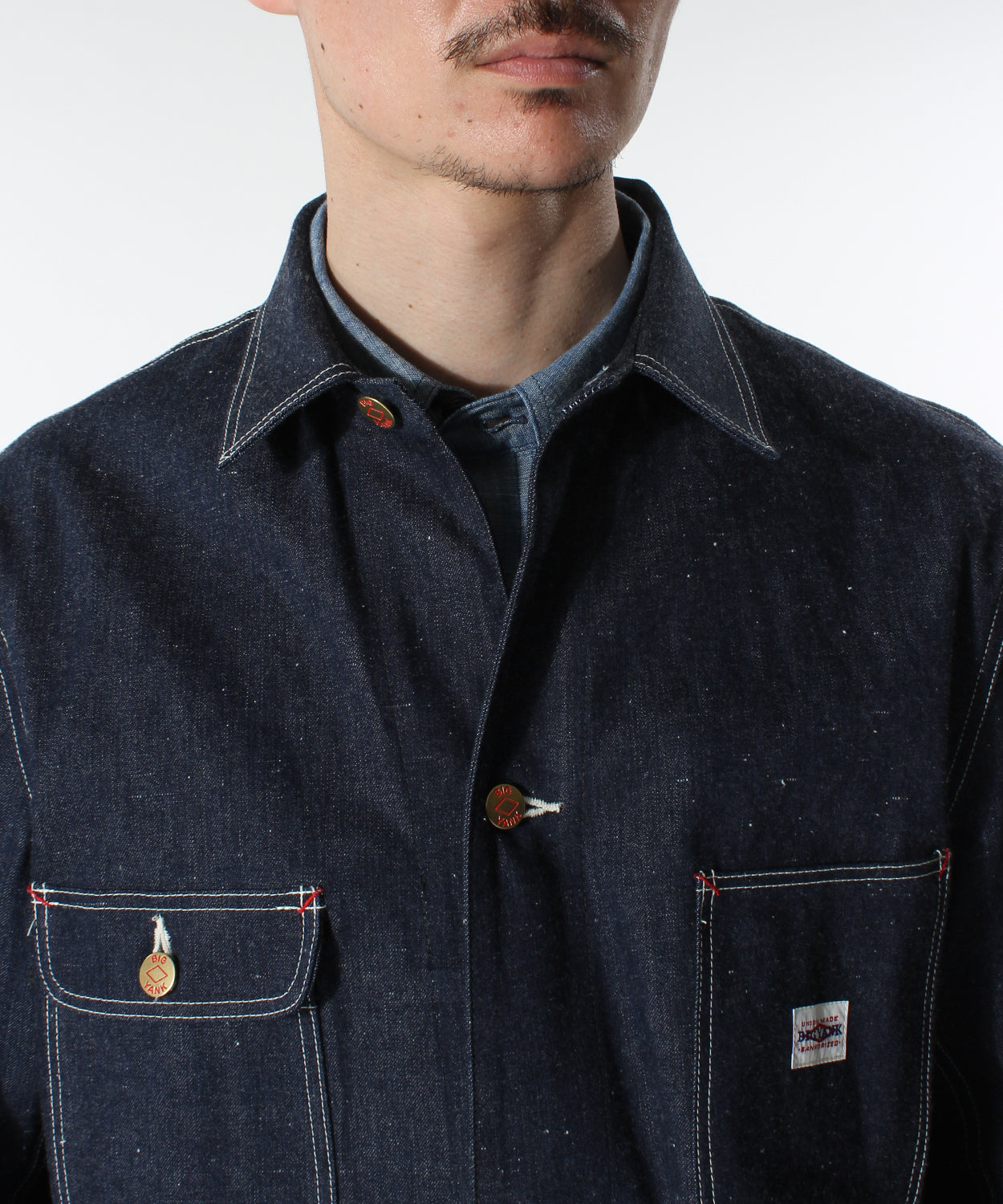 BIG YANK 1955 COVERALL NEP DENIM – ANATOMICA NAGOYA