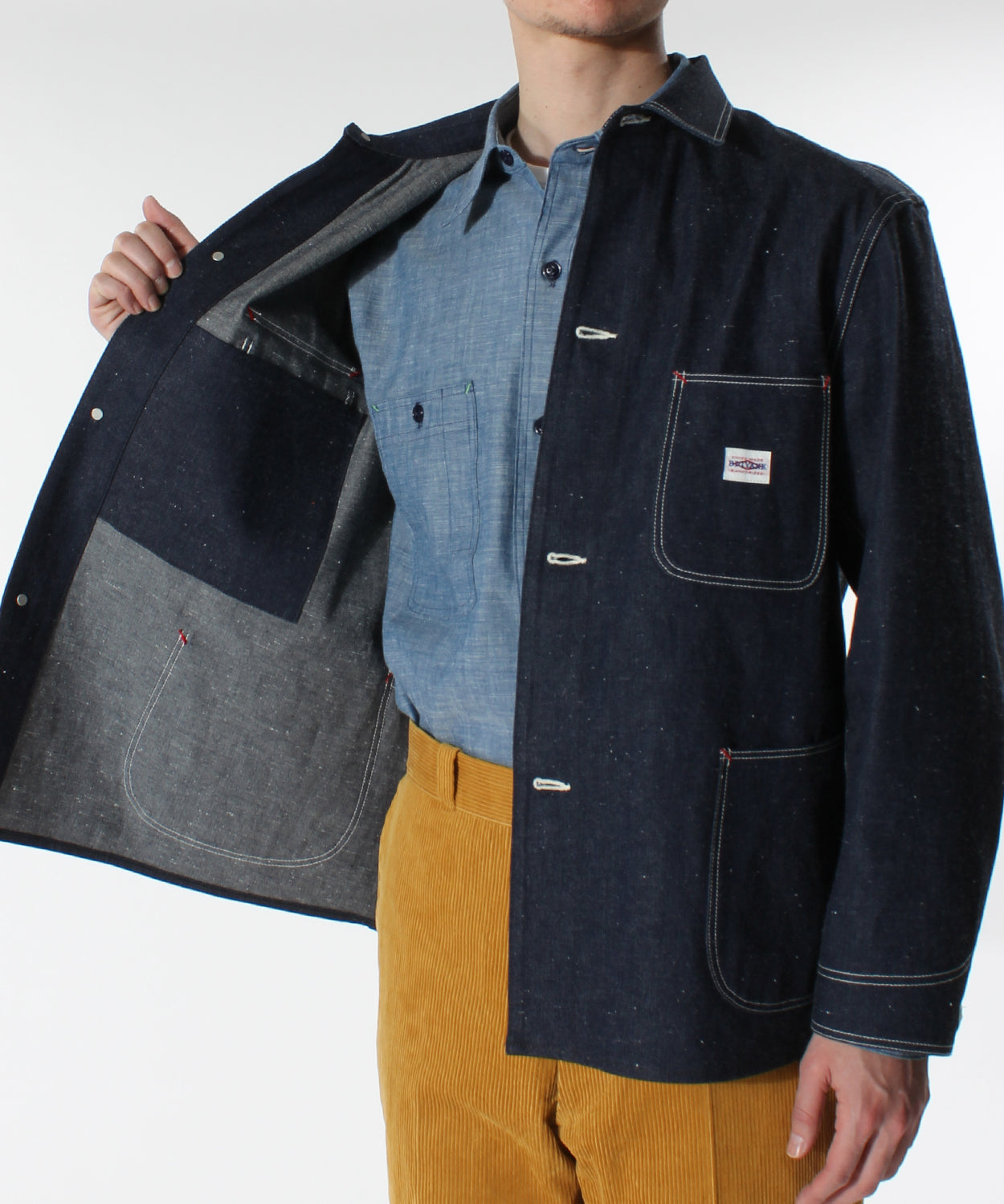 BIG YANK 1955 COVERALL NEP DENIM