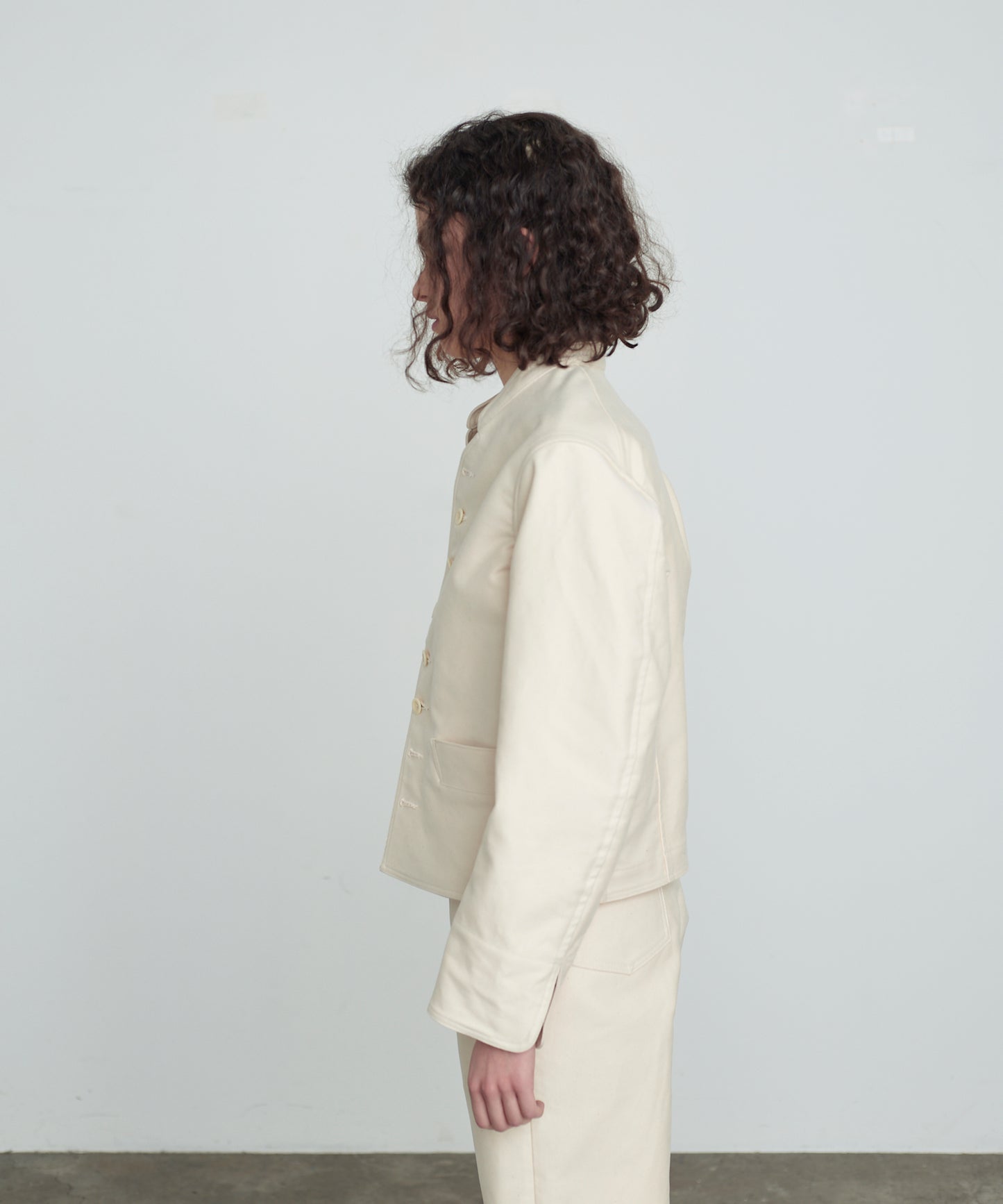 LADIES DOLMAN MOLESKIN NATURAL