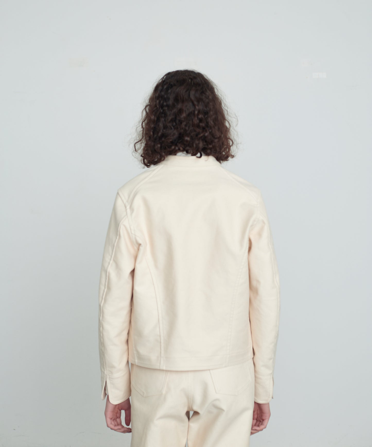 LADIES DOLMAN MOLESKIN NATURAL