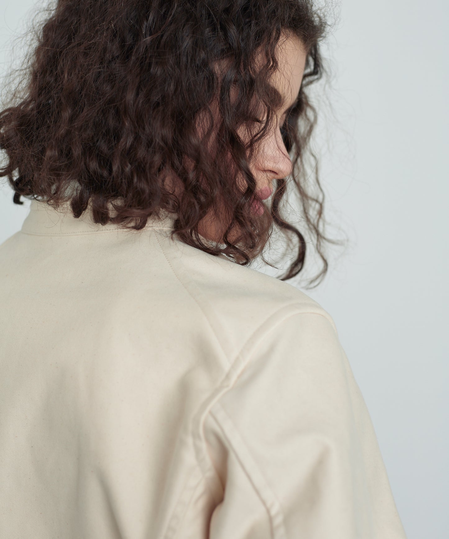 LADIES DOLMAN MOLESKIN NATURAL