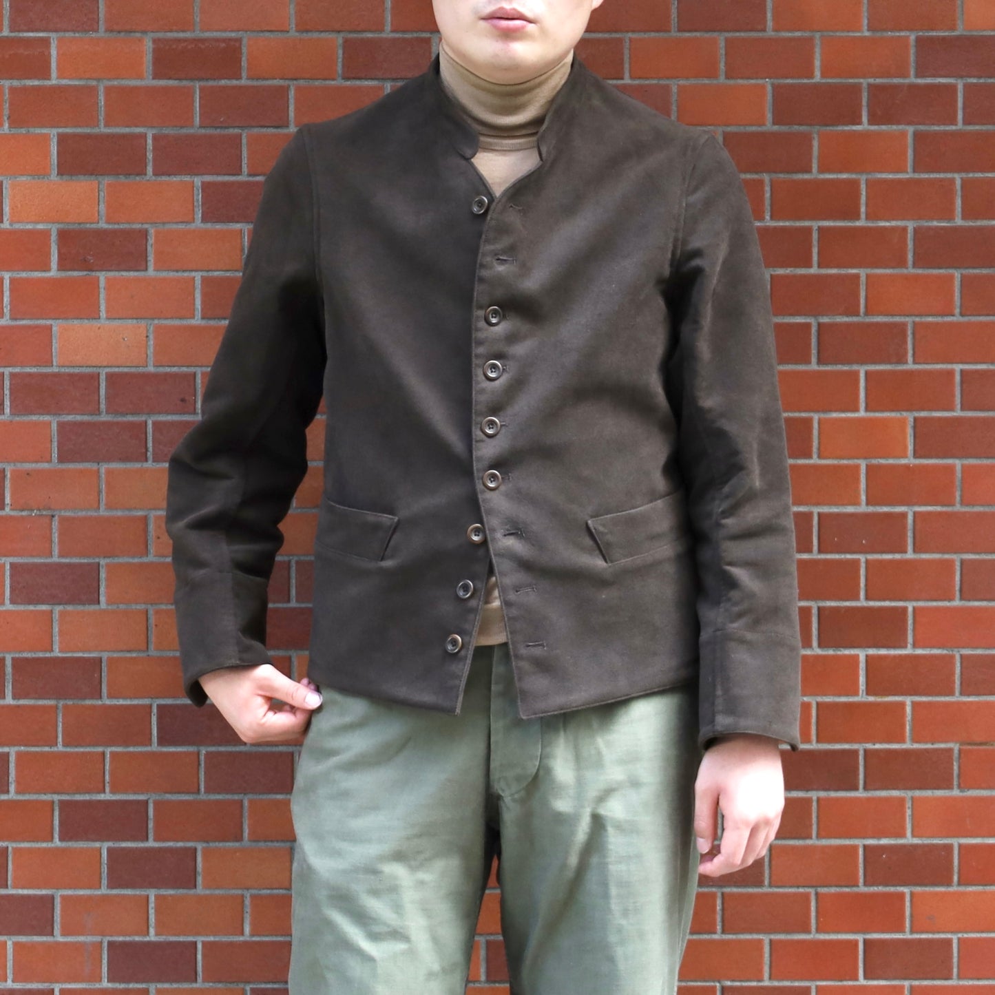 DOLMAN ENGLISH MOLESKIN BROWN