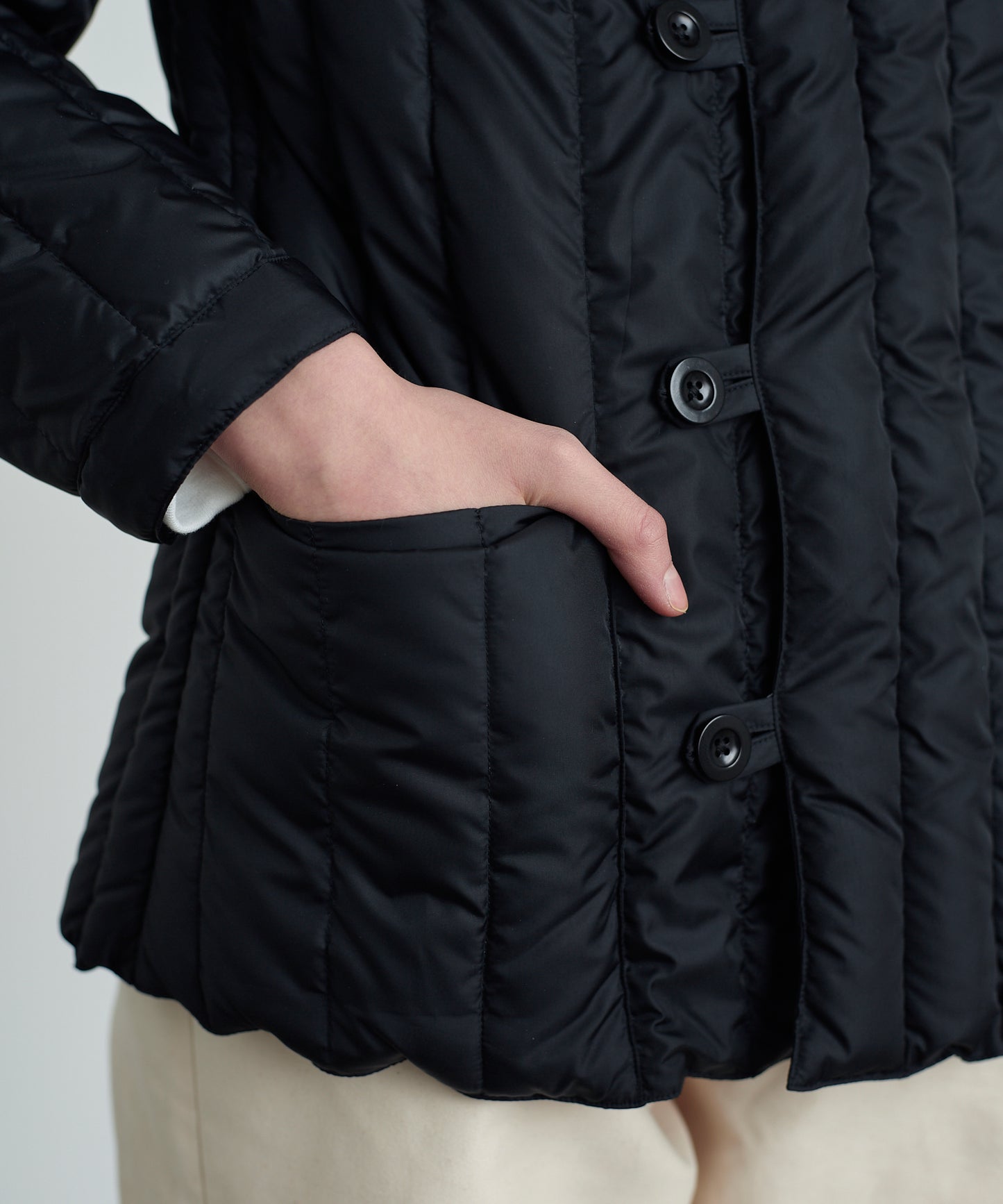 RMFC for ANATOMICA ALEXANDER DOWN JACKET BLACK