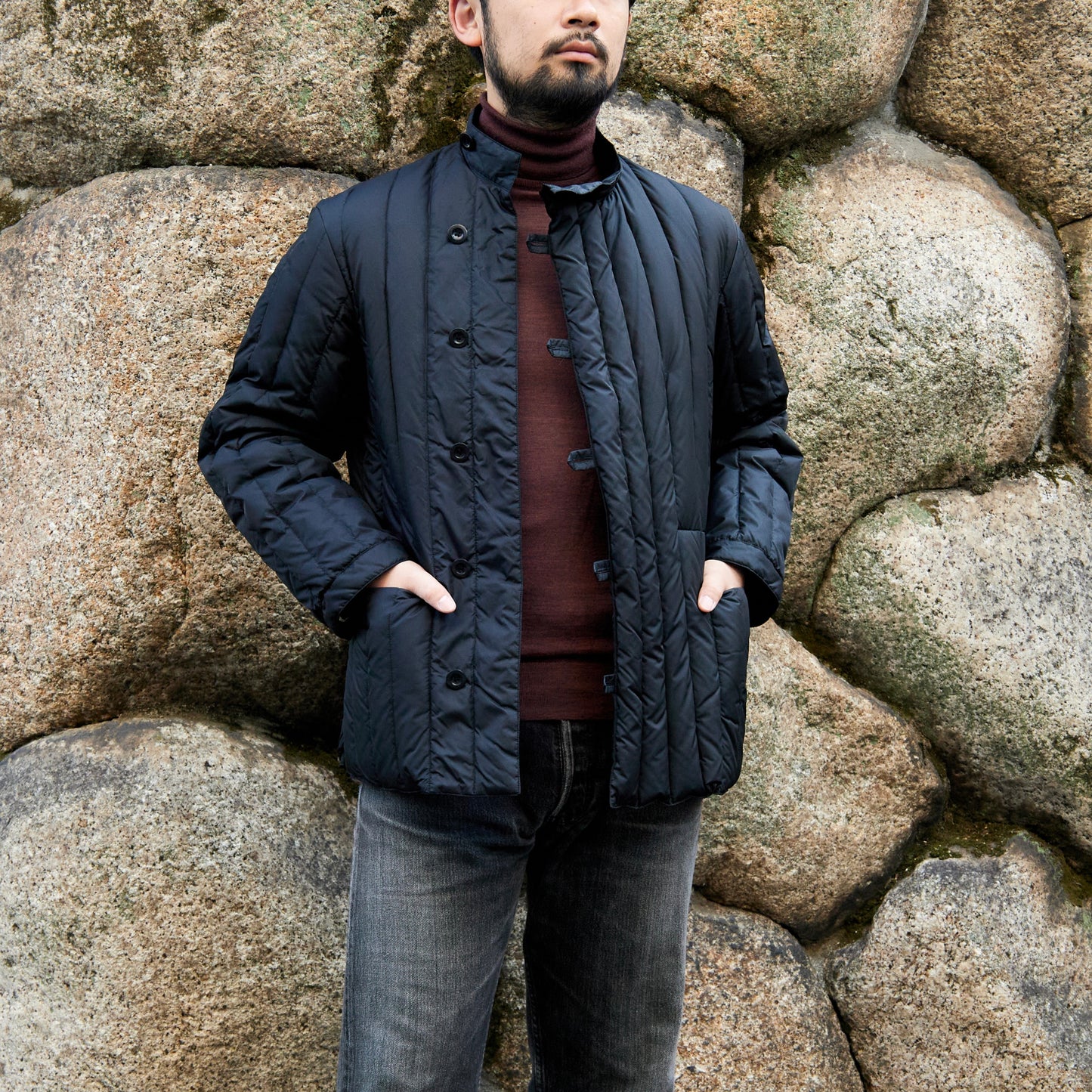 RMFC for ANATOMICA ALEXANDER DOWN JACKET BLACK