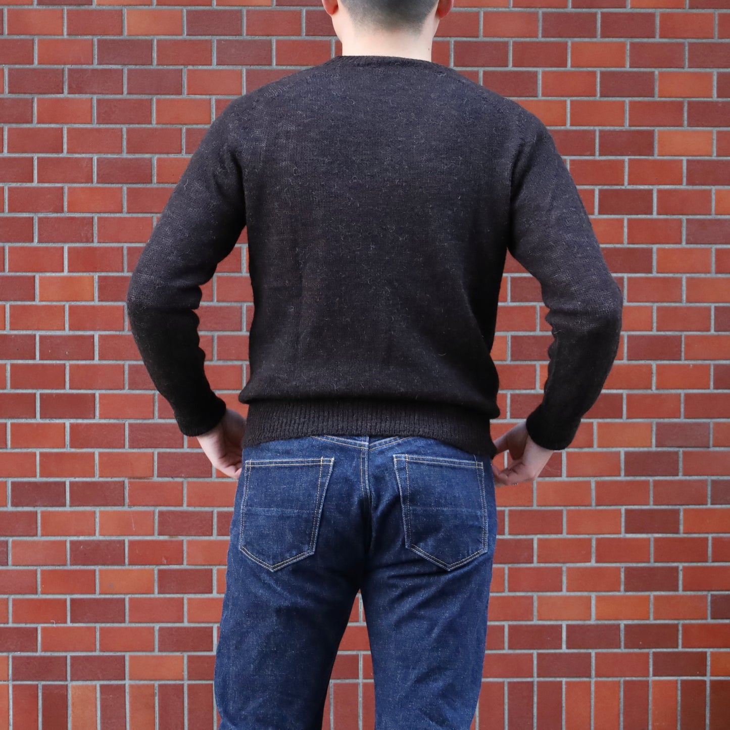 1PLY SHETLAND SWEATER CREW