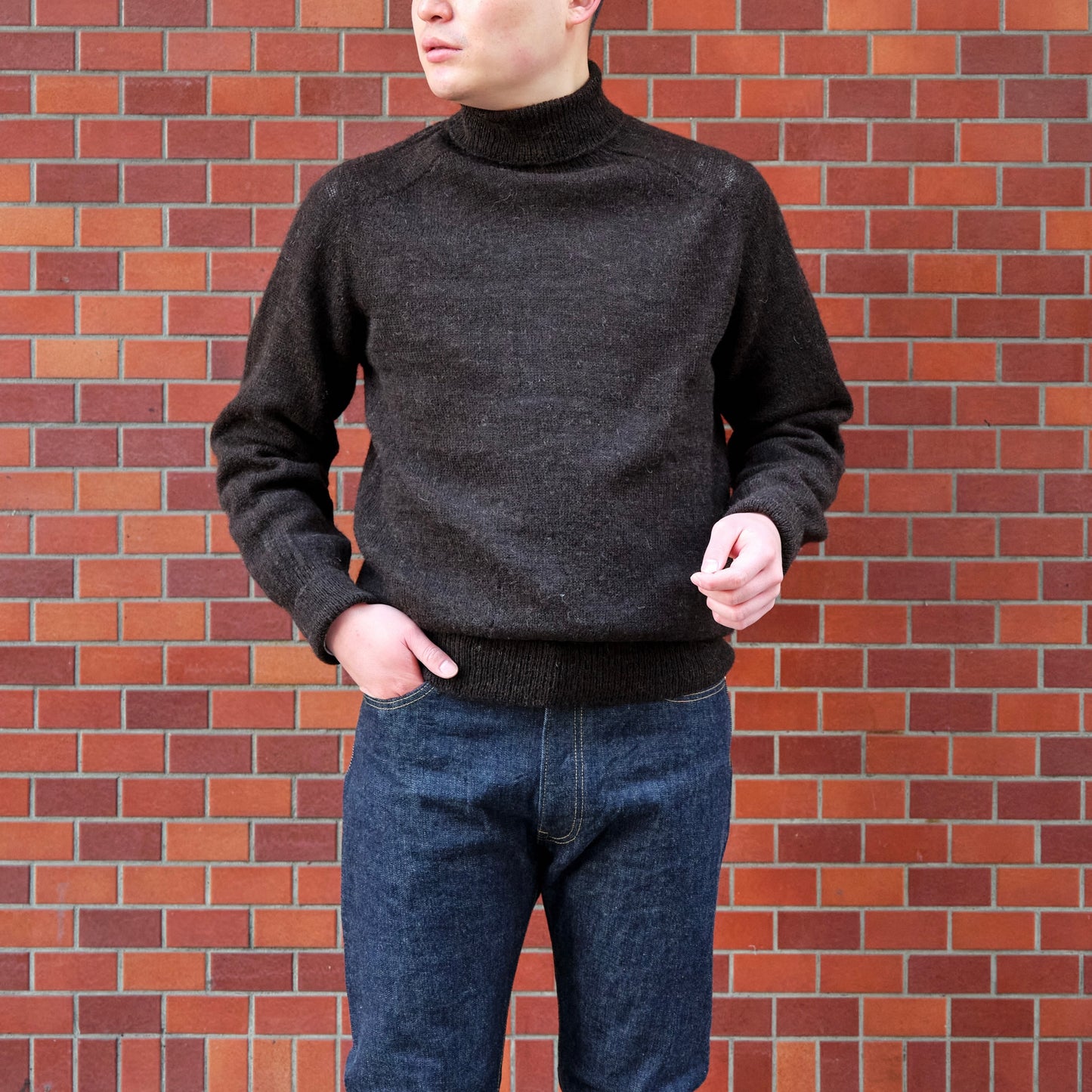 1PLY SHETLAND SWEATER TURTLE