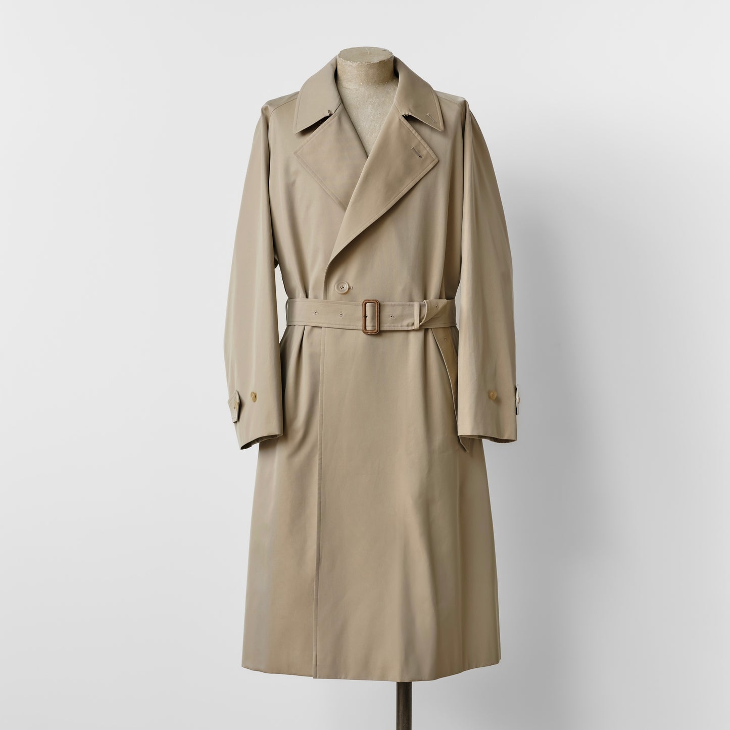 SINGLE RAGLAN COAT Ⅹ GABARDINE BEIGE