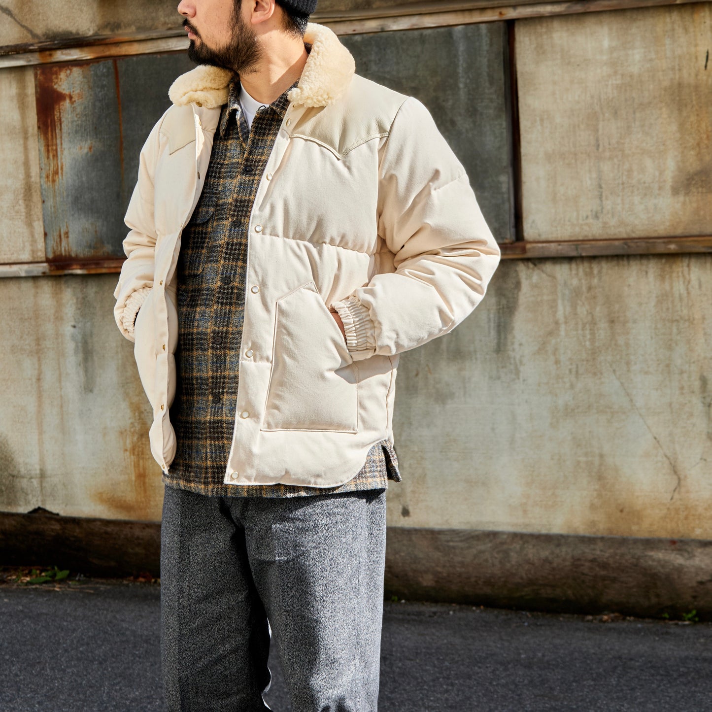 RMFC for ANATOMICA CHRISTY JACKET DUCK NATURAL