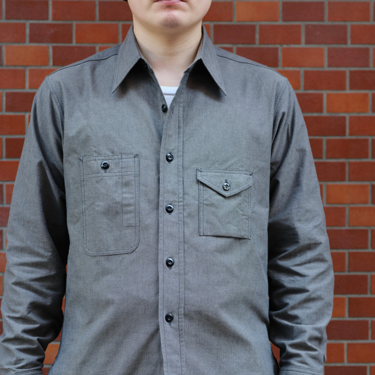 BIG YANK Y1934 SHIRTS HEATHER CHAMBRAY