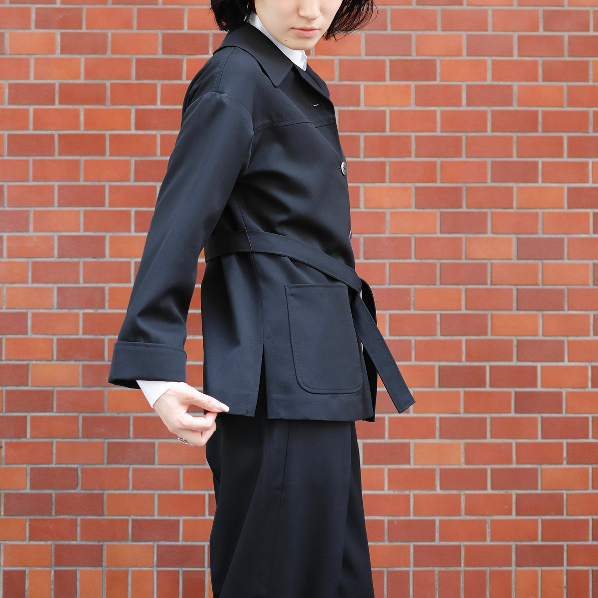 EUGENE JACKET WOOL TWILL