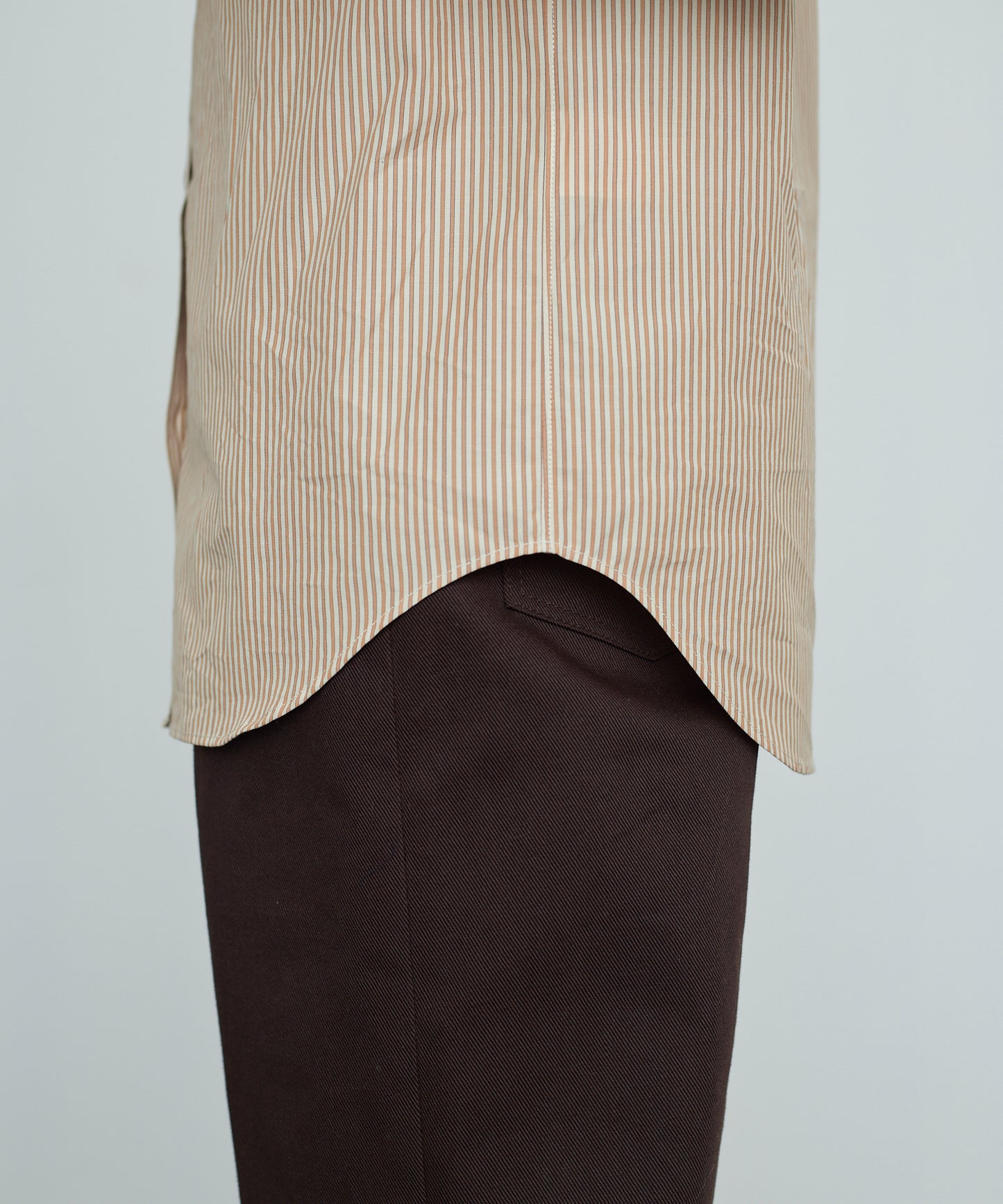 LiZZiE-R SHIRTS BEIGE STRIPE