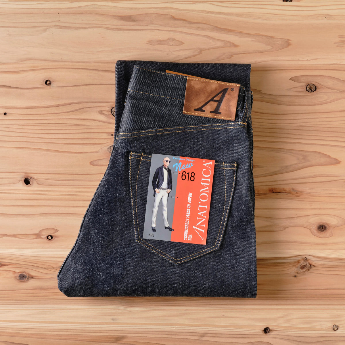 618 ORIGINAL JEANS INDIGO – ANATOMICA NAGOYA