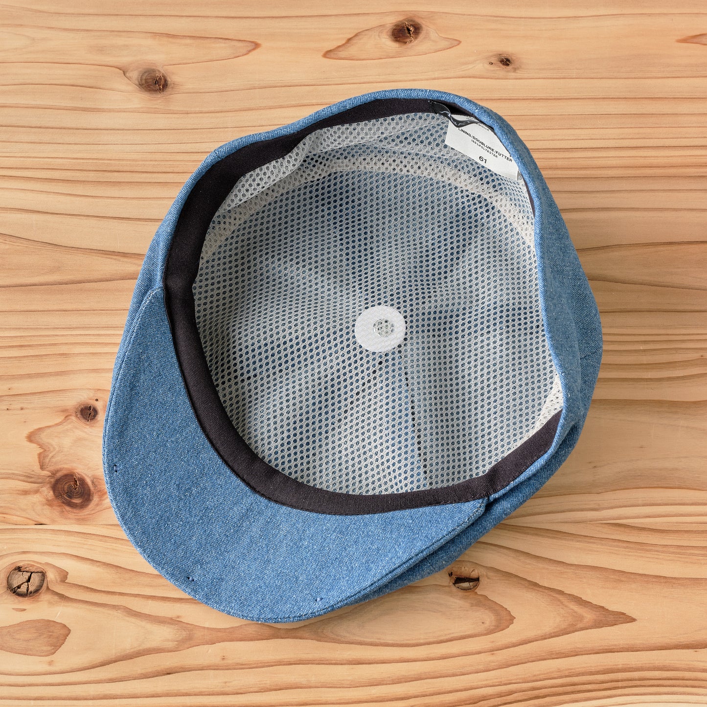 FLAT PANEL CAP DUNGAREE