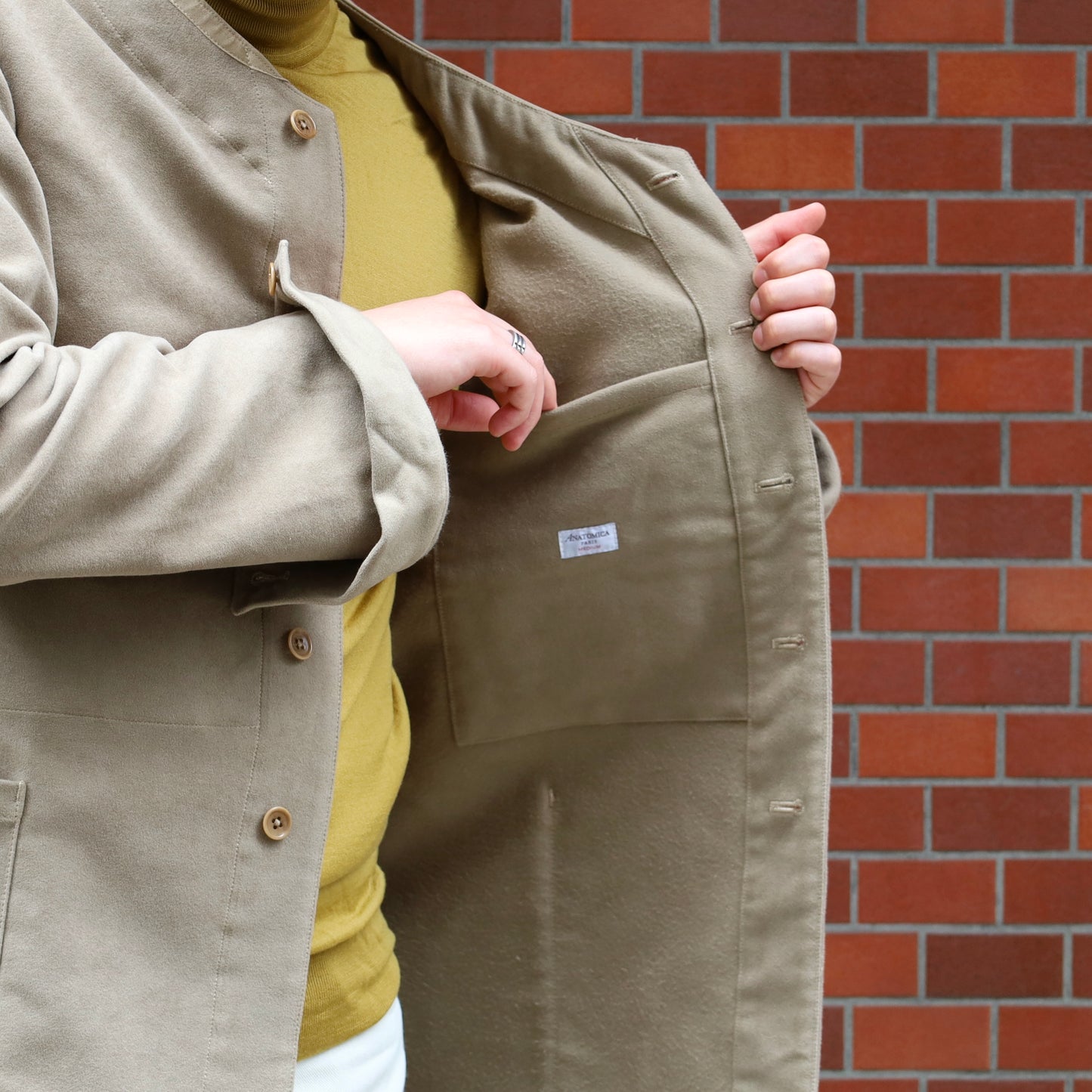 SAVOYARDE ENGLISH MOLESKIN LOVAT