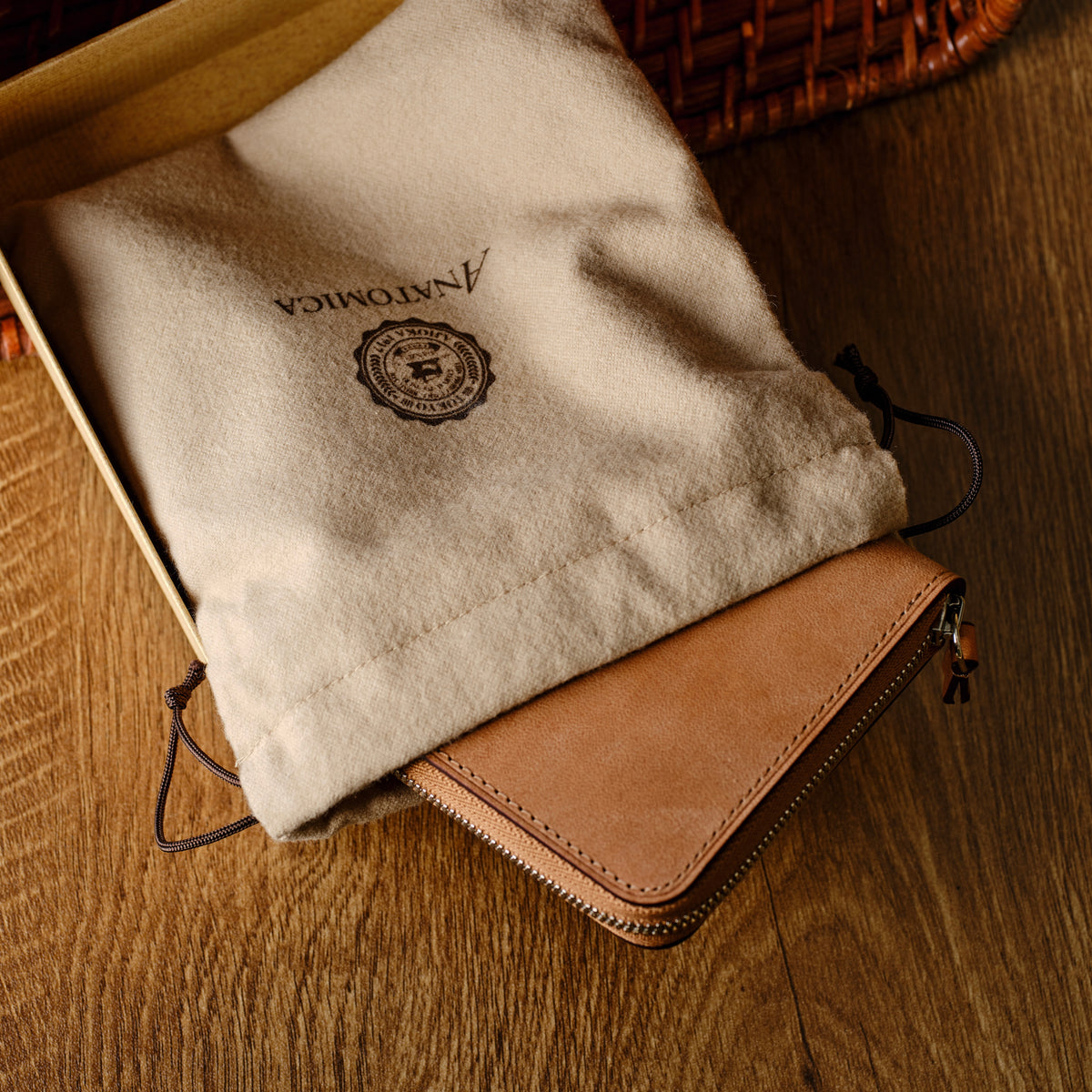 ANATOMICA×GANZO WALLET HORSE BUTT SMALL