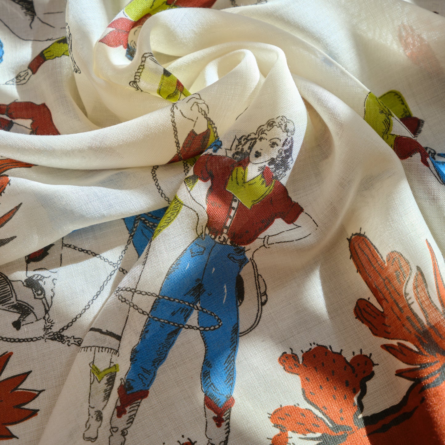 SQUARE SCARF WESTERN