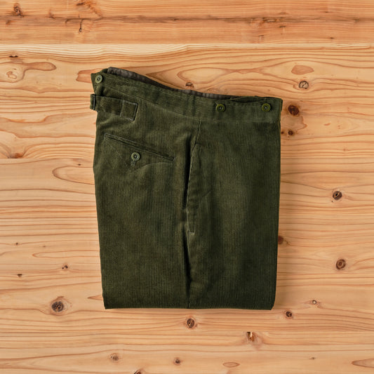 TENNIS BABY CORDUROY OLIVE