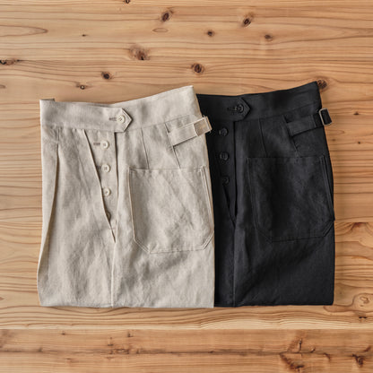 W.A.V.E.S PANTS WOOL LINEN CLOTH