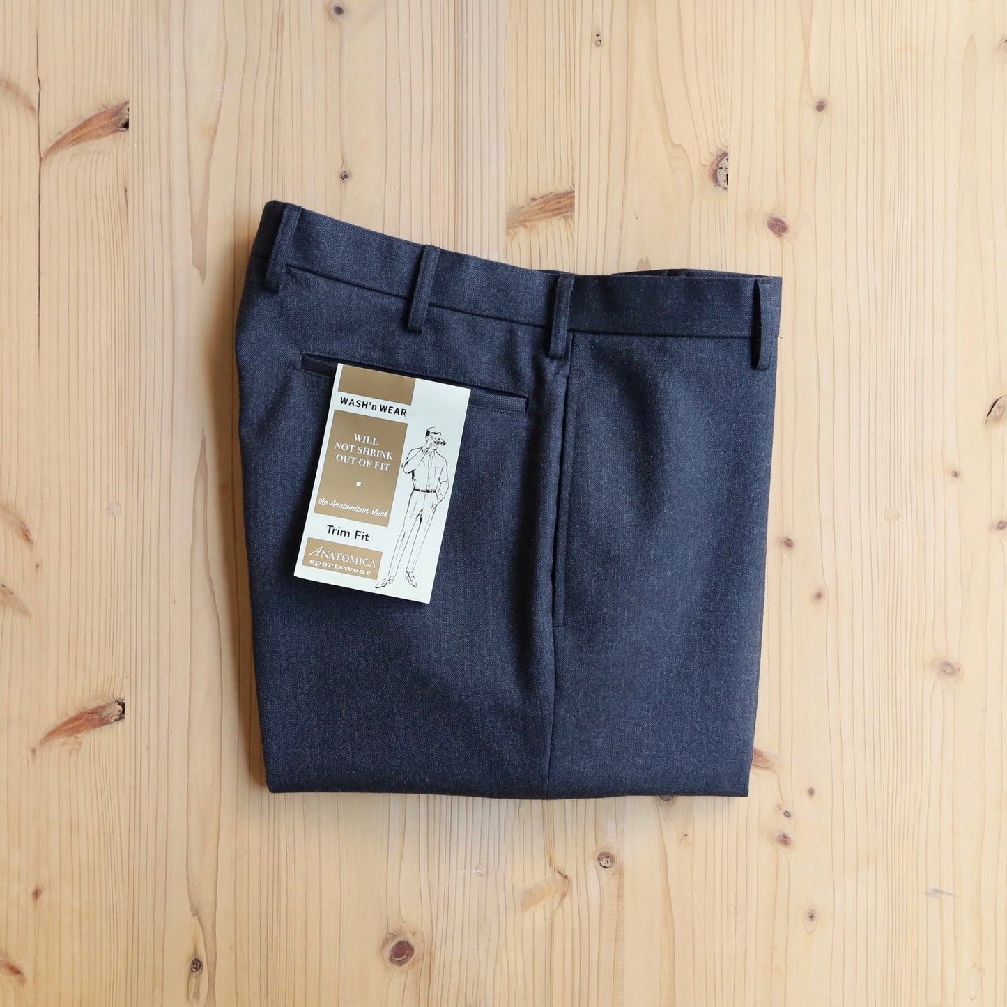 TRIM FIT PANTS Ⅲ WOOL SERGE