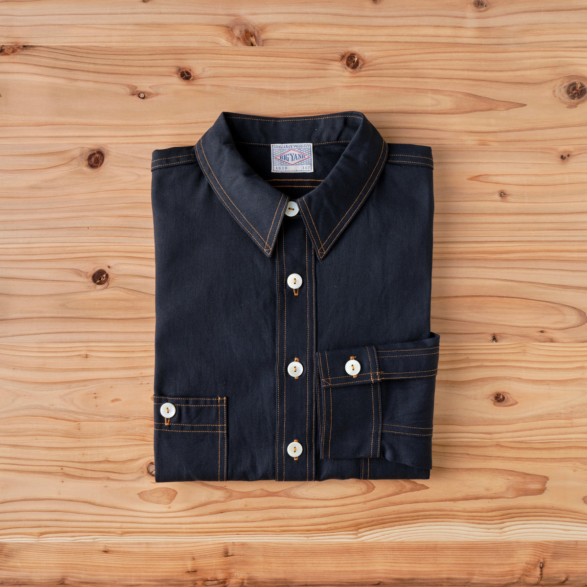 BIG YANK 1919 SHIRTS PULLOVER BLACK – ANATOMICA NAGOYA