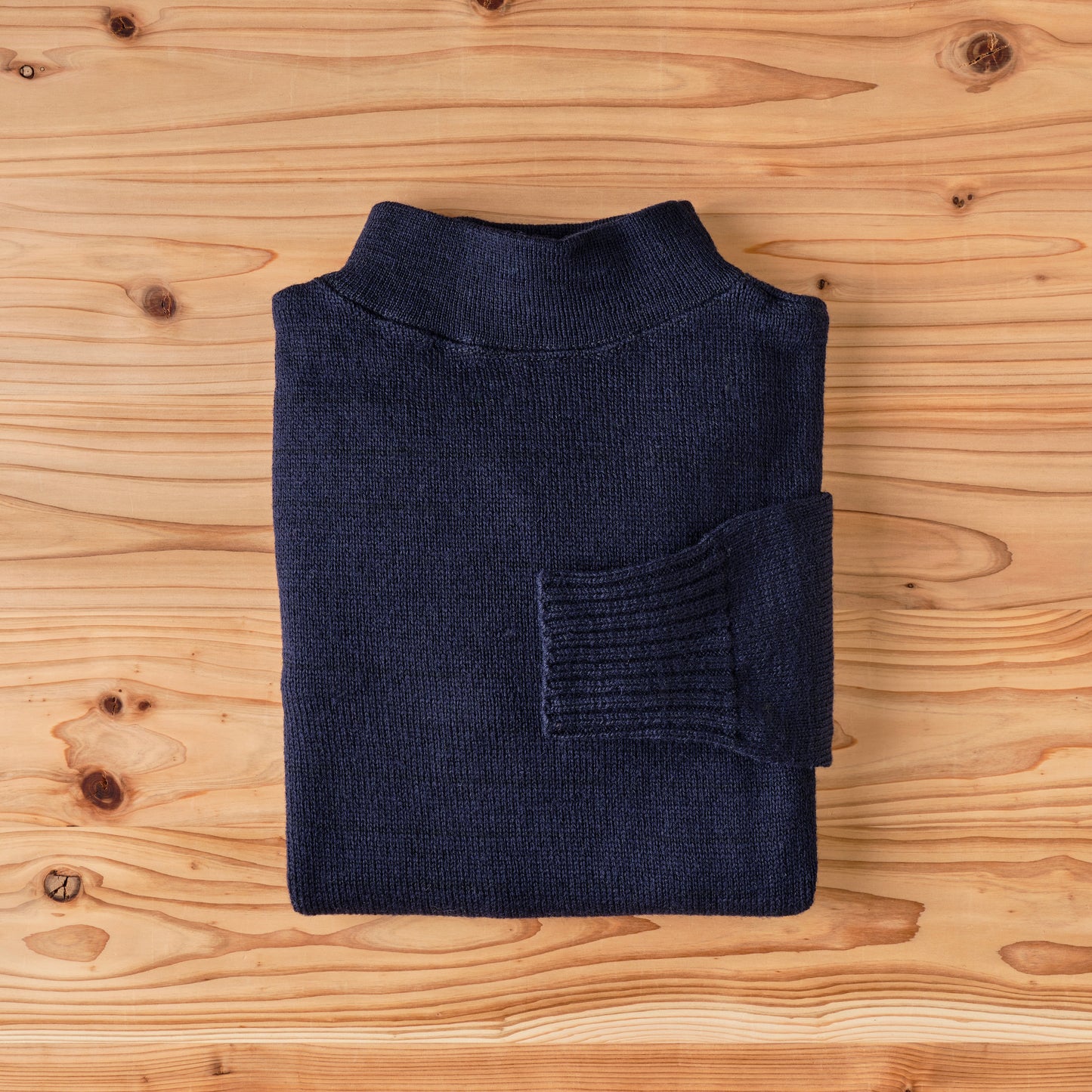 U.S. NAVY MOCK NECK SWEATER