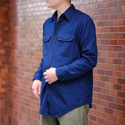 BIG A / PETER CHAMBRAY DK.INDIGO