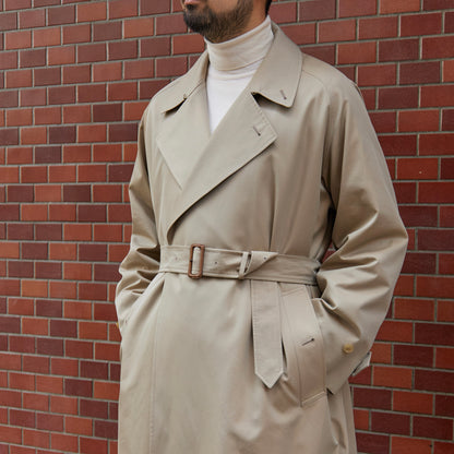 SINGLE RAGLAN COAT Ⅹ GABARDINE BEIGE