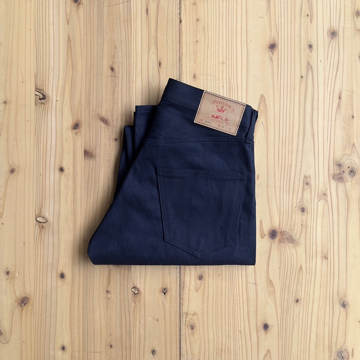 618 TAPERED DOUBLE INDIGO（314 TAPERED）