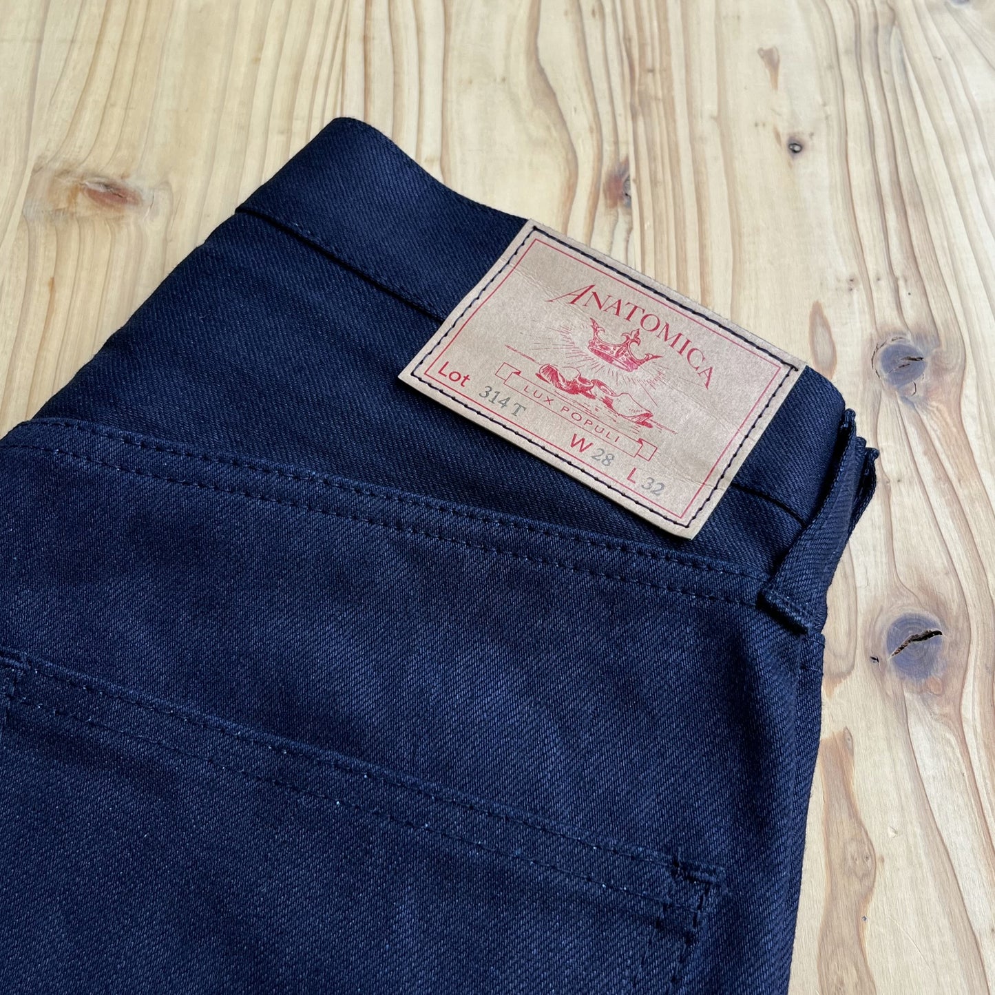 618 TAPERED DOUBLE INDIGO（314 TAPERED）