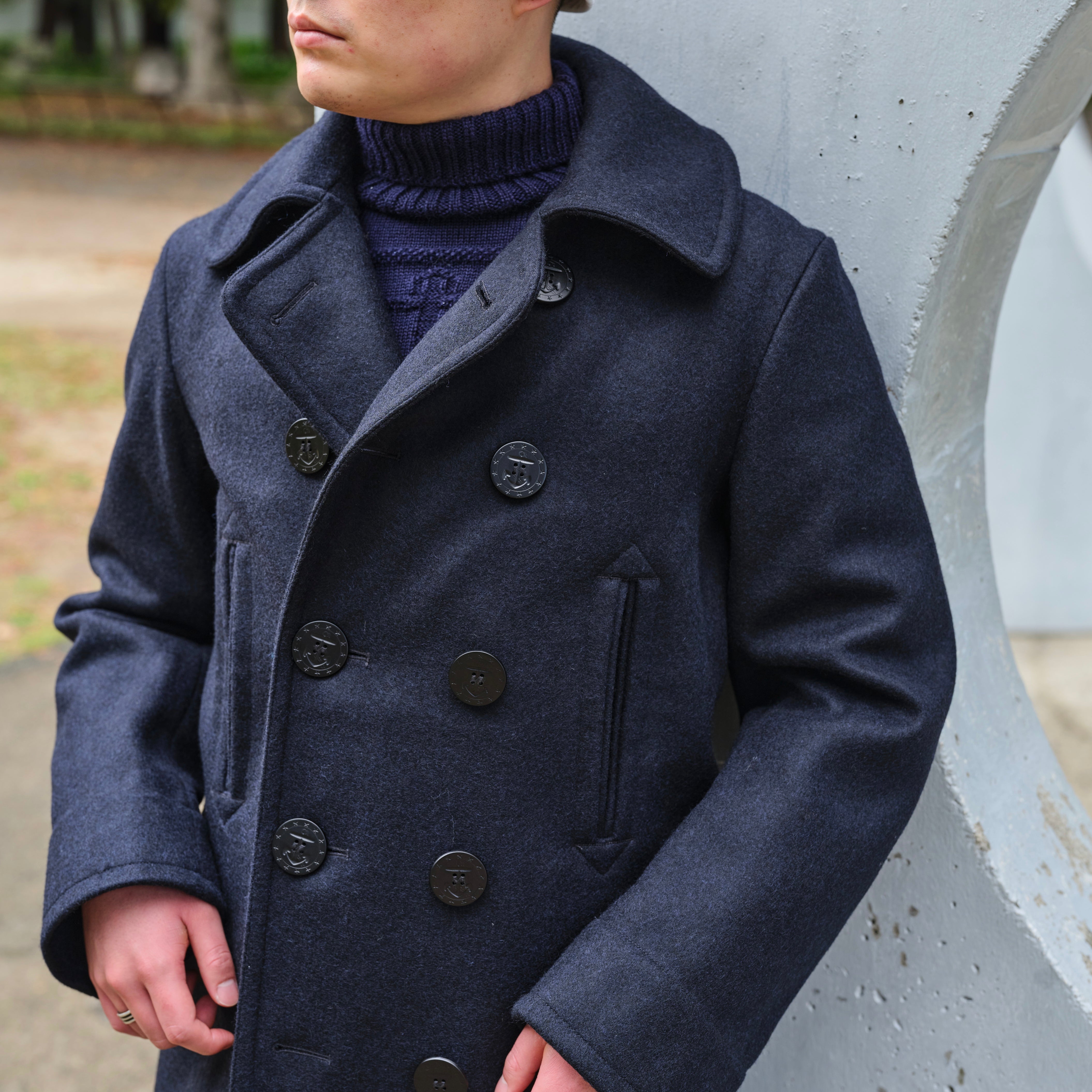 Pea Coat Made in France – ANATOMICA NAGOYA